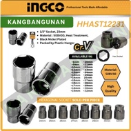 MATA HHAST12231 INGCO Socket Bit Sock Socket Screwdriver 23mm Shock Wrench