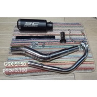 ☽GSX S150 FULL EXHAUST SYSTEM