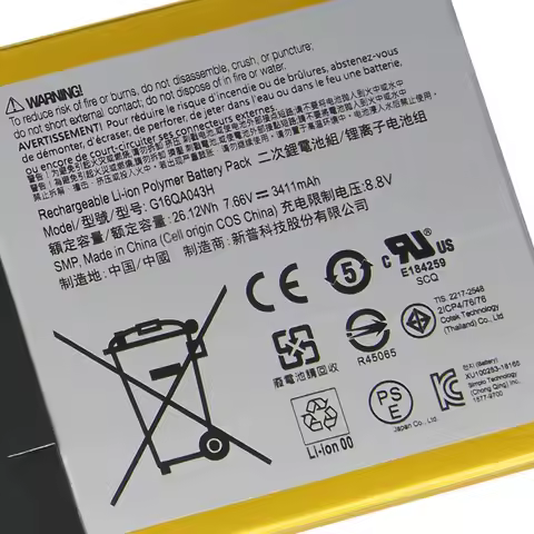 Replacement Battery G16QA043H For Microsoft Surface go 1824 3411mAh