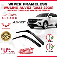 ALVEZ Frameless Wiper 2023 s/d 2026 AlcaroOriginal - Wuling ALVEZ Glass Broom - Wuling ALVEZ Wiper -