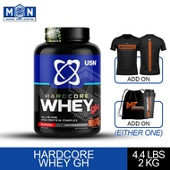 USN Hardcore Whey GH 2 kg - halal whey protein whey protein,-makanan tambahan Whey Protin