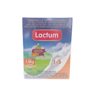 Lactum 1+ 1-3 Years Old 1.5kg Plain Milk Supplement Powder
