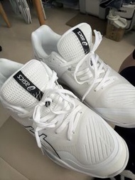 Asics 排球鞋 白色