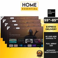 Sony Bravia XR Full Array LED 4K UHD Google TV X90K Series 85" XR-85X90K | 75" XR-75X90K | 65" XR-65