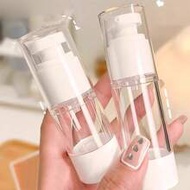 1pc 30ml/50ml/100ml Vacuum Bottle Mist Toner & Lotion Containers, Refillable Cosmetic Travel Accesso