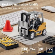 รถโฟล์คลิฟท์บังคับ Mini 1/64 Remote Control Forklift with Trailer Rc 2.4G HG4-295