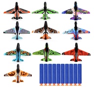 Add-on for Toy Gun Airplane Launcher Glider Blaster Gun EVA Airplane Battle EVA foam Airplane Eject 