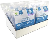 AdTech W220-14ZIP50-CASE Hot Glue Sticks, case pack, Clear, 6 Pack