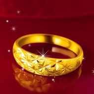 รูปแบบล่าสุด!!แหวน24kของแท้  96.5% น้ำหนัก (1 กรัม) แหวนทอง แหวน1กรัมทองแท้ แหวนคู่ แหวนปรับขนาดได้ แหวนทองOpportunity ปีเซียะทองแท้ แหวนทองเหลือง แหวนทองปลอมสวย แหวนนำโชคลาภ saudi gold rings แหวนทอง0 6กรัม แหวนแฟชั่น แหวนไม่ลอกดำ แหวนหมั้น เหรียญนำโชค