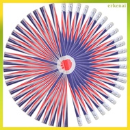 📎 60Pcs England Flag Wooden Pencils with Eraser for Daily Use Assorted Color