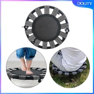 [dolity] Mini Trampoline Round Trampoline Versatile Sturdy Folding Trampoline Jump Bed for Indoor Outdoor Yard Birthday Gifts