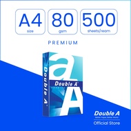 Double A A4 Paper 80gsm (1 ream/500 sheets)