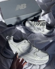 [ พร้อมส่ง ของแท้100% ] New Balance MR 530 EMA สีเทาเงิน