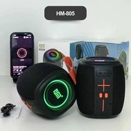 พิเศษสุดคุ้ม ลำโพงบลูทูธไร้สาย ขนาดมินิ รุ่น HM-805 พร้อมสายหิ้ว พกพกง่าย USB/TF/BT/TWS