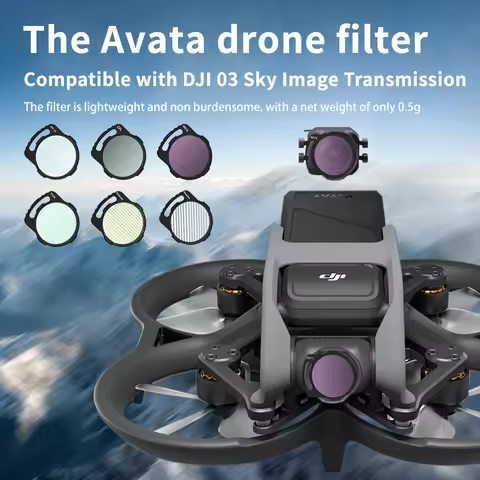 nd objektiv filter für dji o3 luft einheit, nd8/16/32/64 set, uv cpl tragbarer hd optischer glas kam