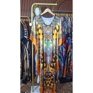 Silk Indian Kaftan Dress