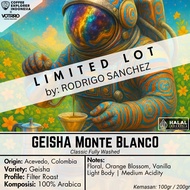 Colombian Geisha Monte Blanco Arabica Coffee Beans - Single Origin Arabica Filter Manual Brew Specia