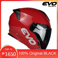 【original】 Hot Sale EVO RX-7 Plain Half Face Dual Visor Helmet with Free Clear Lens Oyp4