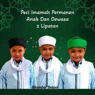 Permanent Children's Imamah Peci Permanent Imamah Turban Ready to Wear Imamah Peci Boys' Imamah Peci
