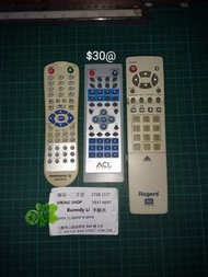 Dvd遙控器,kelvinator KRTVD8228,ACL, Rogers.
