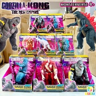 🦍Godzilla x Kong The New Empire Monsterverse Action Figure โมเดลก็อตซิลล่า มีให้เลือกถึง 2 ขนาด