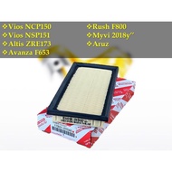 perodua myvi 2018 VIOS NSP150 NSP151L NSP151R AIR FILTER