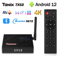 vsfr Tanix TX68 TV 12 Allwinner H618 2GB/4GB RAM 16GB 32GB/64GB BT AVI 3D 2.4G&5G Wifi 4K HDR Media