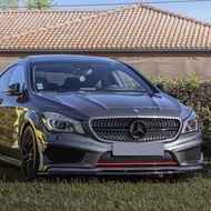 For Mercedes CLA C117 CLA200 CLA260 CLA45 AMG 2013-2015 Accessories Front Lip Spoiler Splitter Upgra