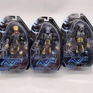 NECA รูป Lab Escape Fugitive Predator AVP Alien Vs Predator ed Scar Predator Celtic Chopper รอยแผลเป็น Action Figure ของเล่น