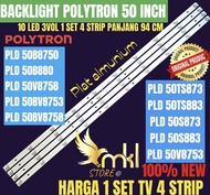 BACKLIGHT TV LED POLYTRON 50 INCH PLD 50B8750-PLD 50B880- PLD 50V8758-PLD 50BV8753-PLD 50BV8758 PLD