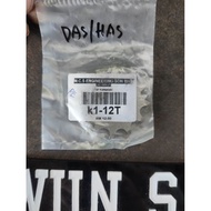 MCS MODENAS KRISS110/GT128/DINAMIK SPOCKET DEPAN 428-12T