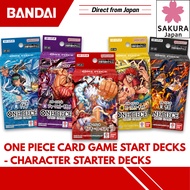 Bandai ONE PIECE Card Game Start Decks - Character Starter Decks