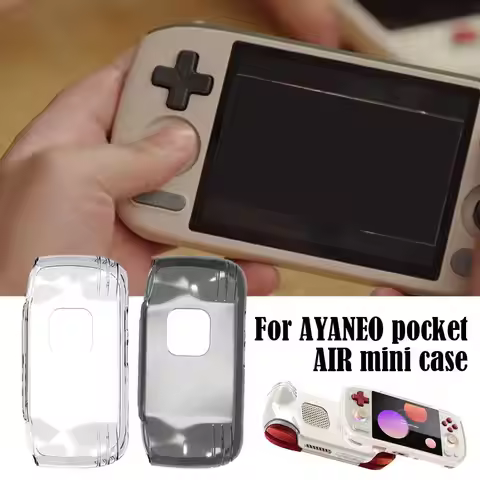 For Ayaneo Pocket Air Mini Game Console Protective Cover Transparent Tpu Anti Fall Soft Shell Game A