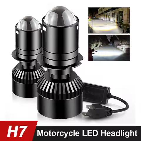 H7 LED Motorcycle Headlight Bulb 6000K For BMW R1200GS R1200R R1200RT R1200RS F800R R1300R S1000RR S