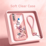 YBD Phone Case For Realme 5 5i 5S C3 C3i 6i Realme Narzo 10 10A 20A Fresh Vine Bouquet Soft Shell We