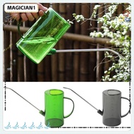 MAGICIAN1 1Pcs Watering Kettle, 1L/1.5L Removable Long Spout Watering Can, Portable Measurable Large Capacity Long Mouth Gardening Watering Bottle Home Office Outdoor Garden Lawn