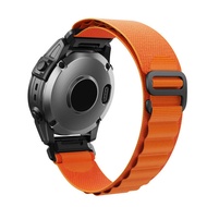 สายนาฬิกา Garmin Fenix8 สายไนลอนถักแบบแยกส่วนสำหรับผู้ชาย เหมาะกับ Fenix8 Instinct 3rd Gen 2X Flyer