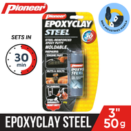 Pioneer Epoxy Steel 25g or 50g Steel-Reinforced Epoxy Putty