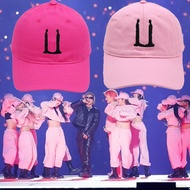 AM Yb BIGBANG G-DRAGON 2024 MAMA POWER dance หมวกเบสบอลสีชมพู GD TAEYANG หมวกปัก MA