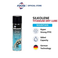 Silkolene Titanium Dry Chain Lube 500ml PTFE Formula Motorcycle Chain Spray - Maintain