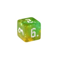 Double color chameleon 6-sided dice dice desktop game props D6 numbers DND dice 16mm