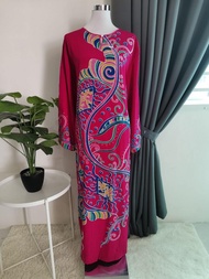 KAFTAN BATIK LUKIS LENGAN PANJANG DEWASA