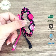 Handmade lucky heart string bracelet with beads V88 - KIMII bracelet