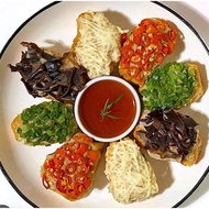 DIMSUM TAHU TOPPING FROZEN HOMEMADE FREE CILI OIL