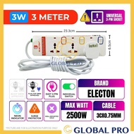 SIRIM Extension Plug Universal Plug 3 Pin Socket Wayar Extension UK Plug Soket Extension Wire Socket