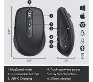 DISKON LOGITECH MX ANYWHERE 2S / LOGITECH MOUSE WIRELESS MOUSE BLUETOOTH | COD