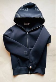 BAPE 鯊魚連帽外套 黑色 M 碼