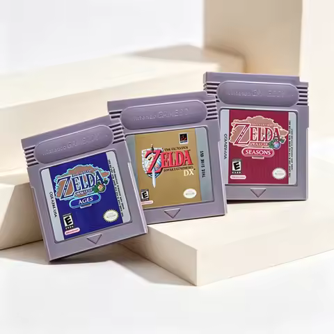 Zelda Series GBC 16 Bit Video Game Cartridge Game Console Card Zelda Links Awakening Oracle of Ages 