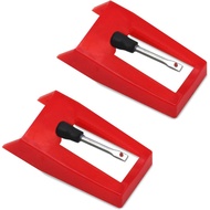 Record Player Needles, Hadwoer Turntable Replacement Needle for Vinyl Record Player LP Phonograph, V