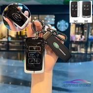 Car Key Case Cover for Land Rover Discovery Sport Defender Range Rover Evoque car Key Holder Keychai